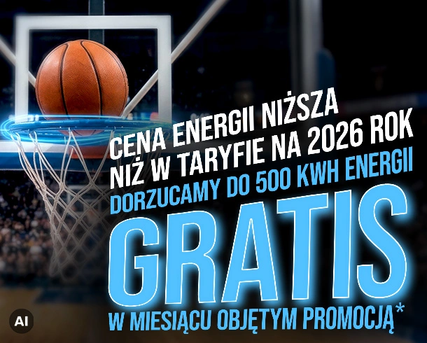 Energia do 500 kWh gratis