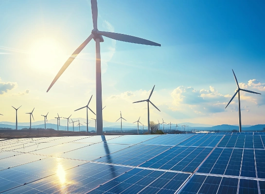 Farma fotowoltaiczna i wiatrowa